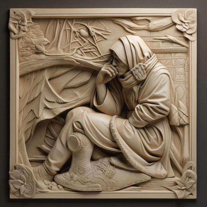 نموذج ثلاثي الأبعاد لآلة CNC 3D Art 